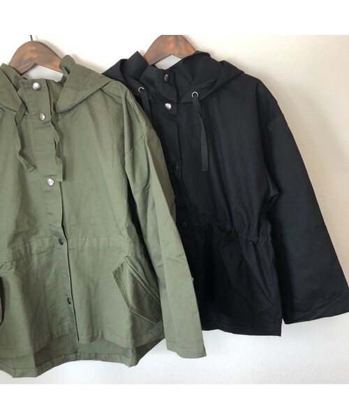 copine（コピン）の「チノツイルマウンテンパーカー(2color)【クリックポスト対象商品】（マウンテンパーカー・レディース・その他）」の12枚目の写真