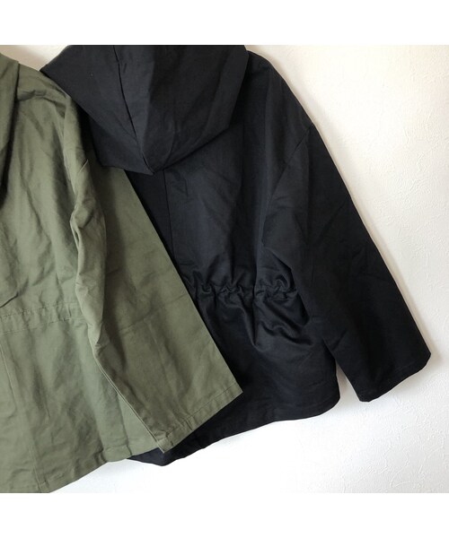 copine（コピン）の「チノツイルマウンテンパーカー(2color)【クリックポスト対象商品】（マウンテンパーカー・レディース・その他）」の13枚目の写真