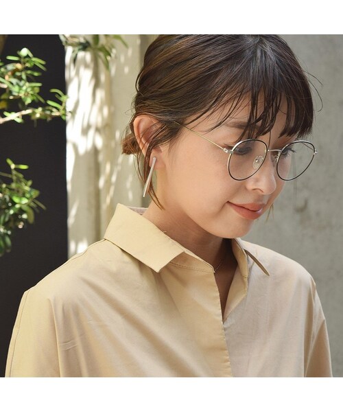 no brand(ノーブランド)の「Classic Clear Lens Glasses(メガネ・レディース・その他)」の3枚目の写真