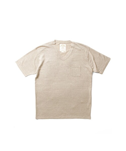 URBAN RESEARCH(アーバンリサーチ)の「フランダースVネックS/S KNIT TEE(トップス・メンズ・GRAY/YELLOW/NAVY/BLACK・M/L)」の1枚目の写真