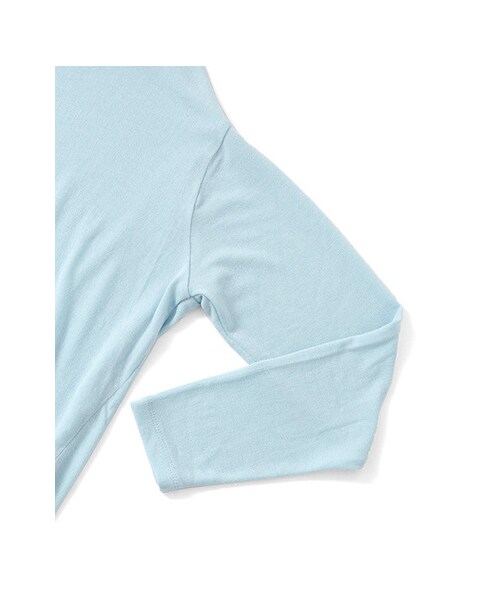 KBF（ケイビーエフ）の「サークルワイドプルオーバー（トップス・レディース・オフ/ベージュ/ライトブルー・one）」の10枚目の写真