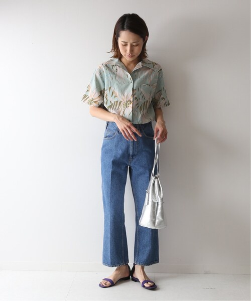 フレームワーク Framework　 ×reyn spooner 花柄ワンピース 17SS 商品番号：584818001902 Framework フレームワーク アロハ シャツ ブラウス 半袖 FRAMeWORK