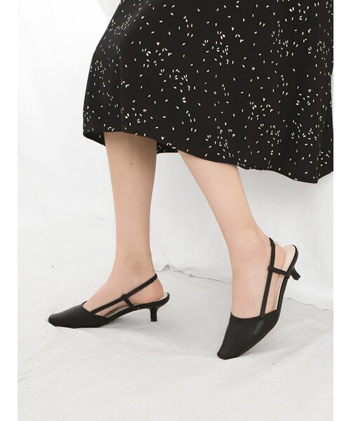 SAPPUN(サプン)の「Nafrin(パンプス・レディース・Pink/White/Black・22.5-25.0cm)」の3枚目の写真