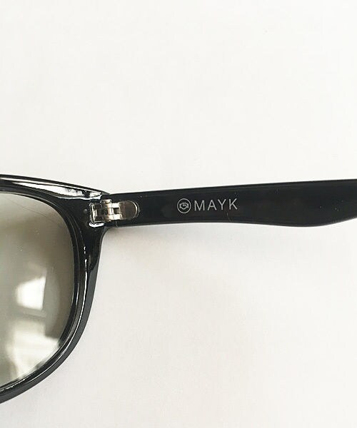 MAYK(メイク)の「DAILY Glass(サングラス・レディース・ブラック/グレー/ブラウン・Free)」の4枚目の写真