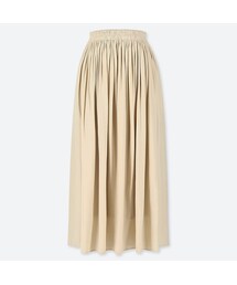 UNIQLO | ギャザーロングスカート(丈短め76～80cm）(スカート)
