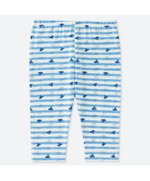 UNIQLO | ミッキー ブルー レギンス（7分丈）(その他ベビー用品)