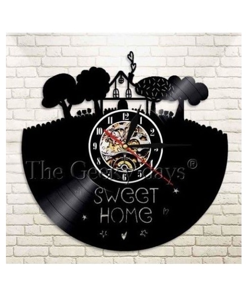 Wall Clock Home Sweet Home