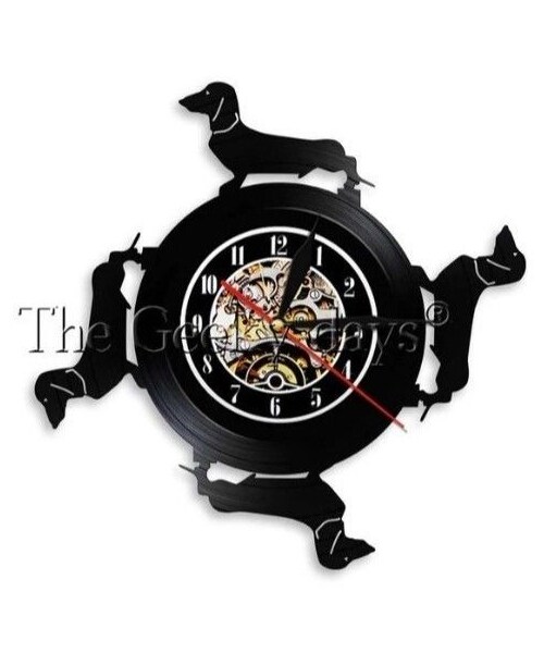 デザインし ダックスフンド 壁掛け時計の通販 By Pisae ラクマ インテリア