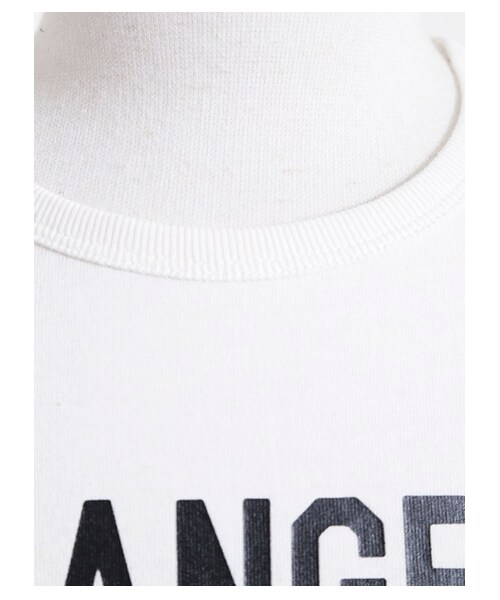 SEVENDAYS=SUNDAY(セブンデイズサンデイ)の「《メンズ》 フットボールラインTeeシャツ(カットソー・メンズ・ホワイト/ブラック・S/M/L)」の7枚目の写真