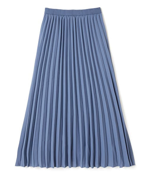 GRL（グレイル）の「プリーツスカート（スカート・レディース・オフホワイト/ブルー・M）」の2枚目の写真