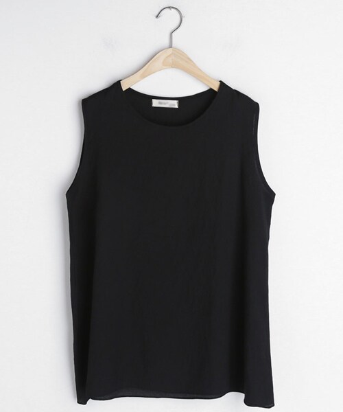 DHOLIC（ディーホリック）の「ルーズスリーブレス（タンクトップ・レディース・グリーン/ホワイト/ブラック/ベージュ/イエロー・FREE）」の3枚目の写真