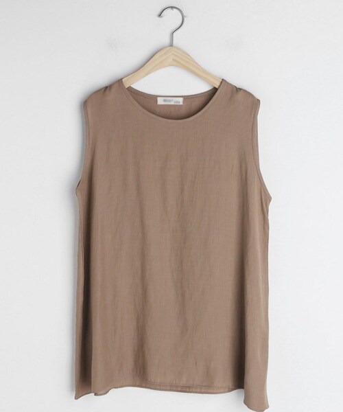 DHOLIC（ディーホリック）の「ルーズスリーブレス（タンクトップ・レディース・グリーン/ホワイト/ブラック/ベージュ/イエロー・FREE）」の4枚目の写真