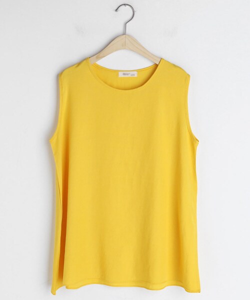 DHOLIC（ディーホリック）の「ルーズスリーブレス（タンクトップ・レディース・グリーン/ホワイト/ブラック/ベージュ/イエロー・FREE）」の5枚目の写真