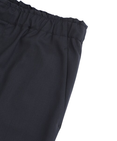 THEE（シー）の「ハイウエストイージースラックス（パンツ・メンズ・BLK/BRN・1/2/MODEL:177cm SIZE:2）」の10枚目の写真