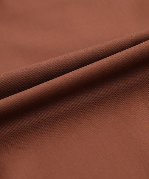 THEE（シー）の「ハイウエストイージースラックス（パンツ・メンズ・BLK/BRN・1/2/MODEL:177cm SIZE:2）」の8枚目の写真