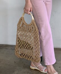 DHOLIC | フープハンドルネットバッグ(ハンドバッグ)