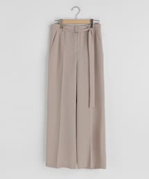 DHOLIC | ベルトSETワイドストレートスラックス(スラックス)