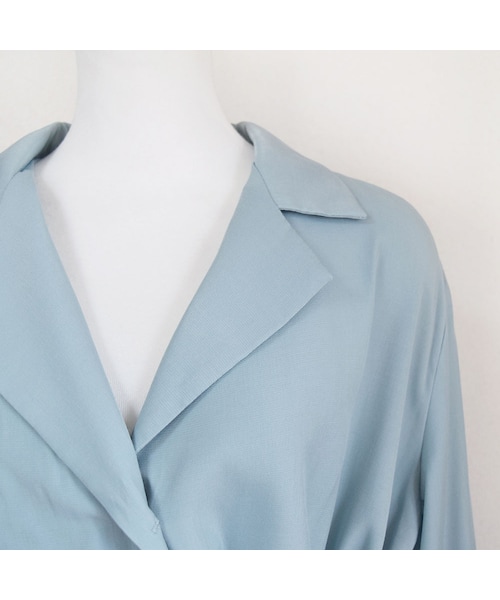 no brand（ノーブランド）の「ペールトーンサテンBL（シャツ/ブラウス・レディース・その他）」の15枚目の写真