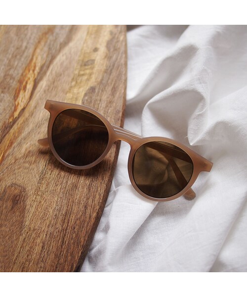 no brand（ノーブランド）の「[ RE-ARRIVAL ]Round Frame Sunglasses（サングラス・レディース・その他）」の7枚目の写真
