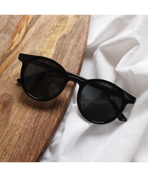 no brand（ノーブランド）の「[ RE-ARRIVAL ]Round Frame Sunglasses（サングラス・レディース・その他）」の9枚目の写真