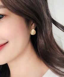 DHOLIC | ブラスシェルピアス2SET(ピアス（両耳用）)