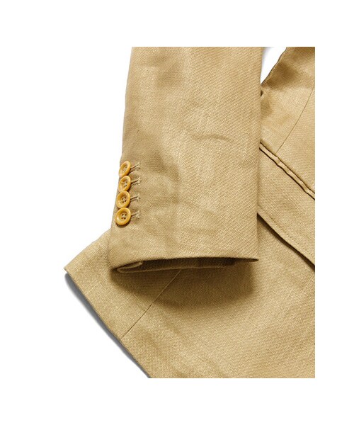 URBAN RESEARCH（アーバンリサーチ）の「フランダースリネンドビージャケット（ジャケット/アウター・メンズ・BEIGE/NAVY・M/L）」の21枚目の写真