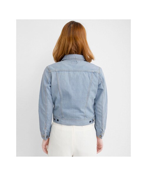 URBAN RESEARCH ROSSO WOMEN（アーバンリサーチ　ロッソ）の「ROSSO×Lee　101J RIDERS JACKET（ジャケット/アウター・レディース・IDG BLEACH・M）」の6枚目の写真