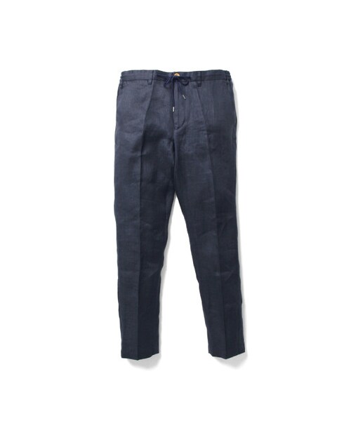 URBAN RESEARCH（アーバンリサーチ）の「フランダースリネンドビーイージーパンツ（パンツ・メンズ・BEIGE/NAVY・M/L）」の2枚目の写真