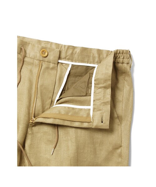 URBAN RESEARCH（アーバンリサーチ）の「フランダースリネンドビーイージーパンツ（パンツ・メンズ・BEIGE/NAVY・M/L）」の17枚目の写真