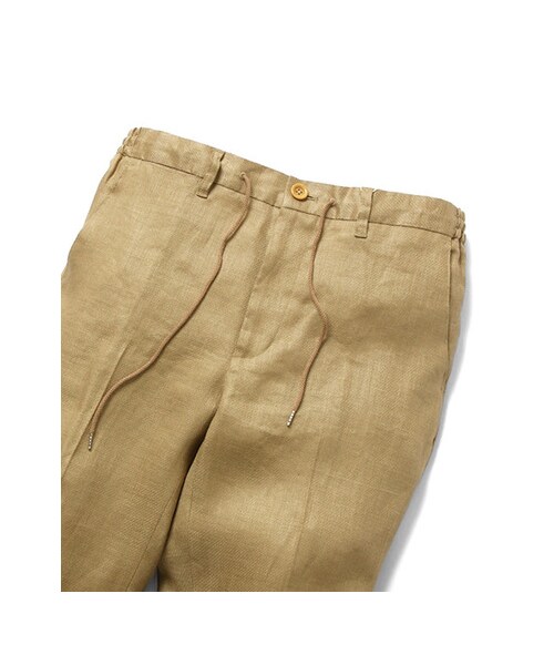 URBAN RESEARCH（アーバンリサーチ）の「フランダースリネンドビーイージーパンツ（パンツ・メンズ・BEIGE/NAVY・M/L）」の14枚目の写真