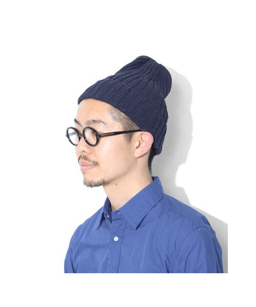 URBAN RESEARCH DOORS(アーバンリサーチドアーズ)の「コットンスラブワッチ(帽子・メンズ・Off/Blue/Red/Navy/Mastard・FREE)」の9枚目の写真