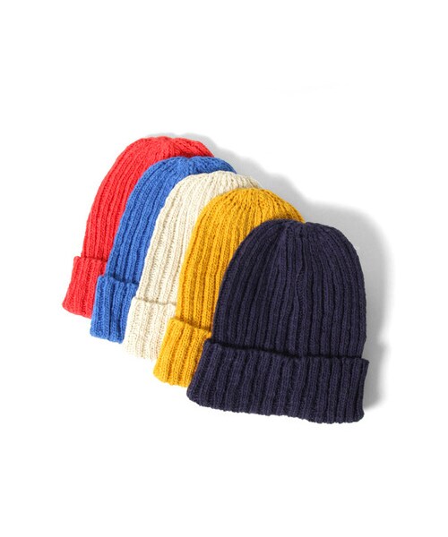URBAN RESEARCH DOORS(アーバンリサーチドアーズ)の「コットンスラブワッチ(帽子・メンズ・Off/Blue/Red/Navy/Mastard・FREE)」の8枚目の写真
