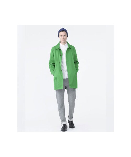 KATHARINE HAMNETT LONDON （キャサリンハムネットロンドン）の「SHINY BACK PILE（その他・メンズ・ブラック/ブルー/グレー・S/M/L/AL）」の10枚目の写真