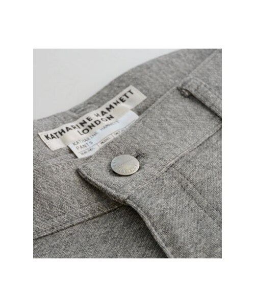 KATHARINE HAMNETT LONDON （キャサリンハムネットロンドン）の「SHINY BACK PILE（その他・メンズ・ブラック/ブルー/グレー・S/M/L/AL）」の5枚目の写真