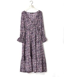 w closet | エスニック花柄カシュクールワンピース(ワンピース/ドレス)