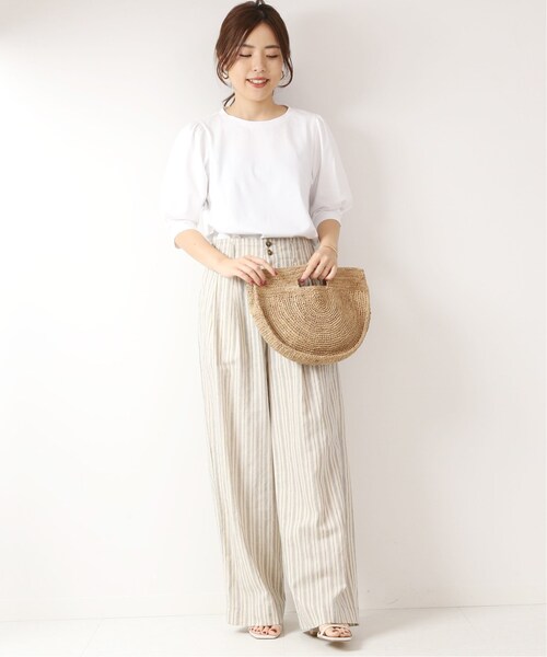 Spick & Span（スピックアンドスパン）の「ナチュラル（パンツ・ナチュラル/34/在庫あり/36/38/S34）」の18枚目の写真