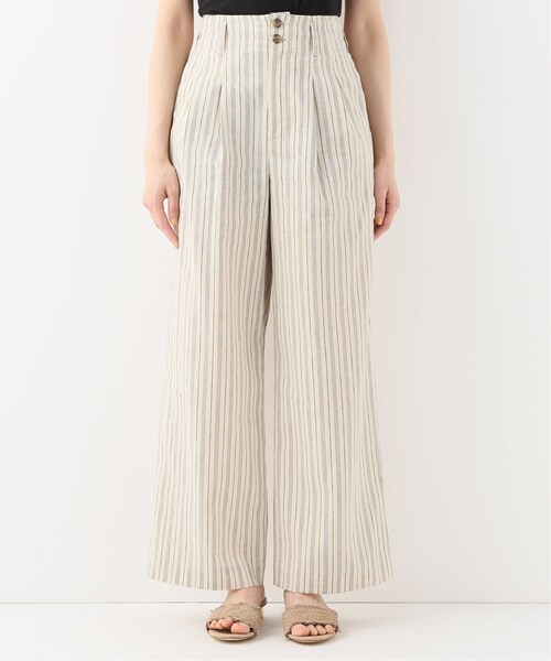 Spick & Span（スピックアンドスパン）の「ナチュラル（パンツ・ナチュラル/34/在庫あり/36/38/S34）」の4枚目の写真