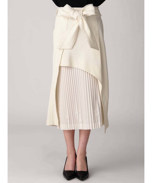 ELENDEEK（エレンディーク）の「MIXTURE LAYER SKIRT（スカート）」 - WEAR 
