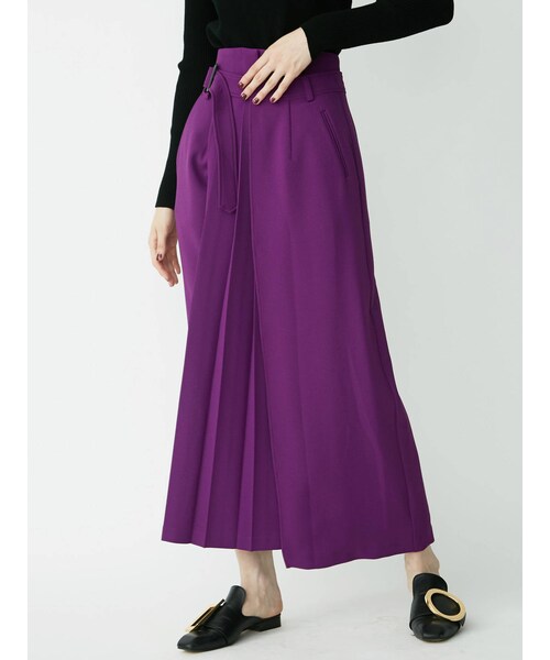 UN3D.（アンスリード）の「PLEATS BELT PT（パンツ）」 - WEAR