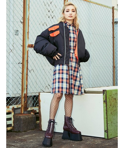 PAMEO POSE（パメオポーズ）の「Flap Short Down JK（ブルゾン）」 - WEAR