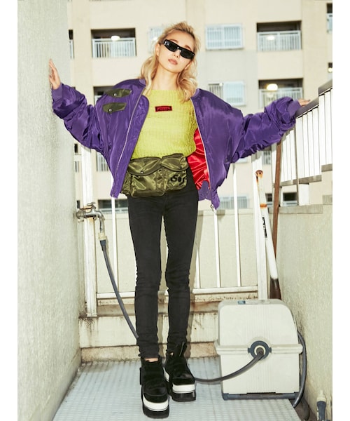 PAMEO POSE（パメオポーズ）の「Flap Short Down JK（ブルゾン）」 - WEAR