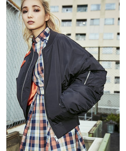 PAMEO POSE（パメオポーズ）の「Flap Short Down JK（ブルゾン）」 - WEAR