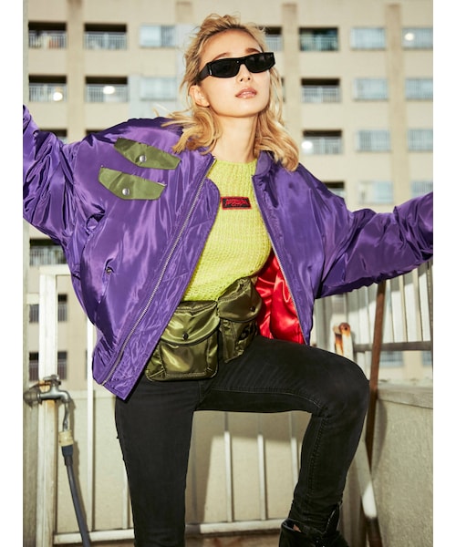 PAMEO POSE（パメオポーズ）の「Flap Short Down JK（ブルゾン）」 - WEAR