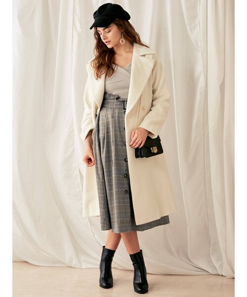 MERCURYDUO（マーキュリーデュオ）の「シャギーガウンロングコート