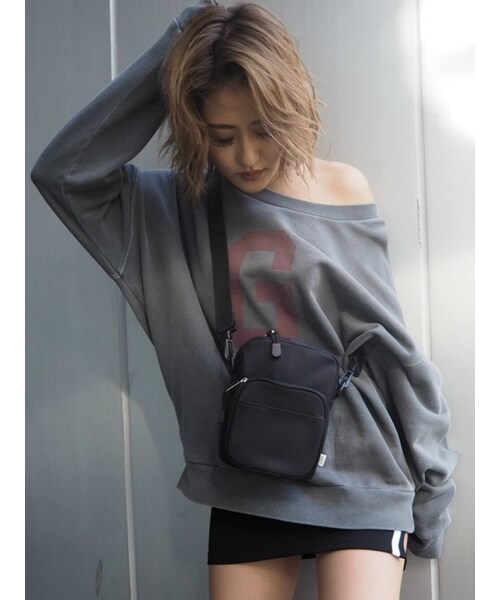 GYDA(ジェイダ)の「ショルダーミニBAG(ハンドバッグ・ブラック/ミックス/カーキ・F)」の5枚目の写真