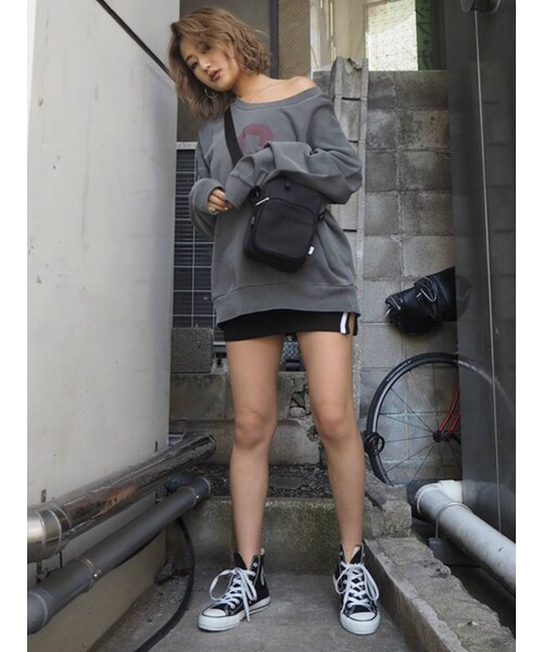 GYDA(ジェイダ)の「ショルダーミニBAG(ハンドバッグ・ブラック/ミックス/カーキ・F)」の6枚目の写真