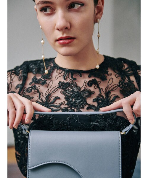 【お値下げ】ラグナムーン LADYウェーブフラップBAG お値下げ】ラグナムーン LADYウェーブフラップBAG
