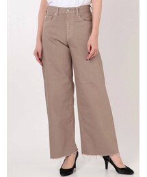 Ungrid | カットオフカラーワイドデニム(パンツ)