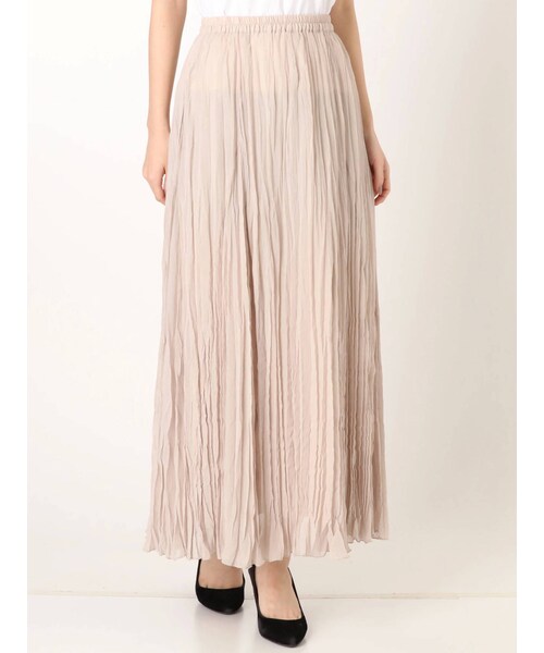 Ungrid（アングリッド）の「楊柳フレアマキシスカート（スカート・パープル/ミディアムグレー/オフホワイト・F）」の21枚目の写真