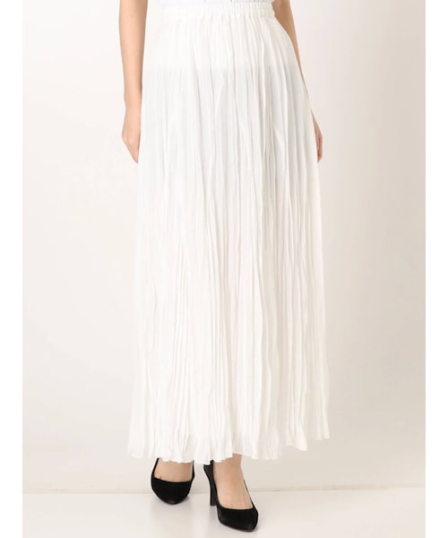 Ungrid（アングリッド）の「楊柳フレアマキシスカート（スカート・パープル/ミディアムグレー/オフホワイト・F）」の2枚目の写真